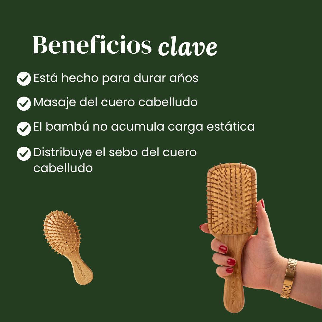 Cepillo anti frizz grande