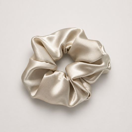 Scrunchies de seda
